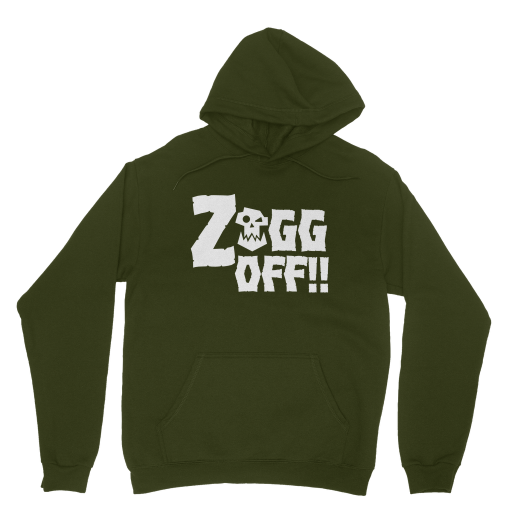 Zogg Off | Ork Warrior | Classic Adult Hoodie | WH40K