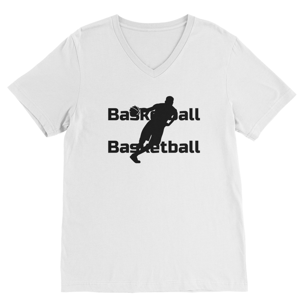 Basketball | Premium V-Neck T-Shirt | Unisex