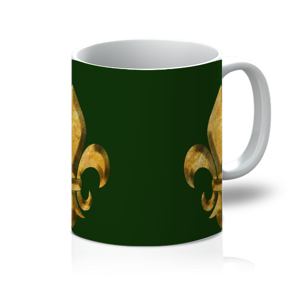 11oz Mug | Adepta Sororitas | Fleur de Lis | Green