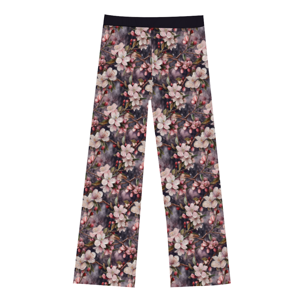 Custom Women Yoga Sweatpants Wide Leg Lounge Pants Joggers Pants