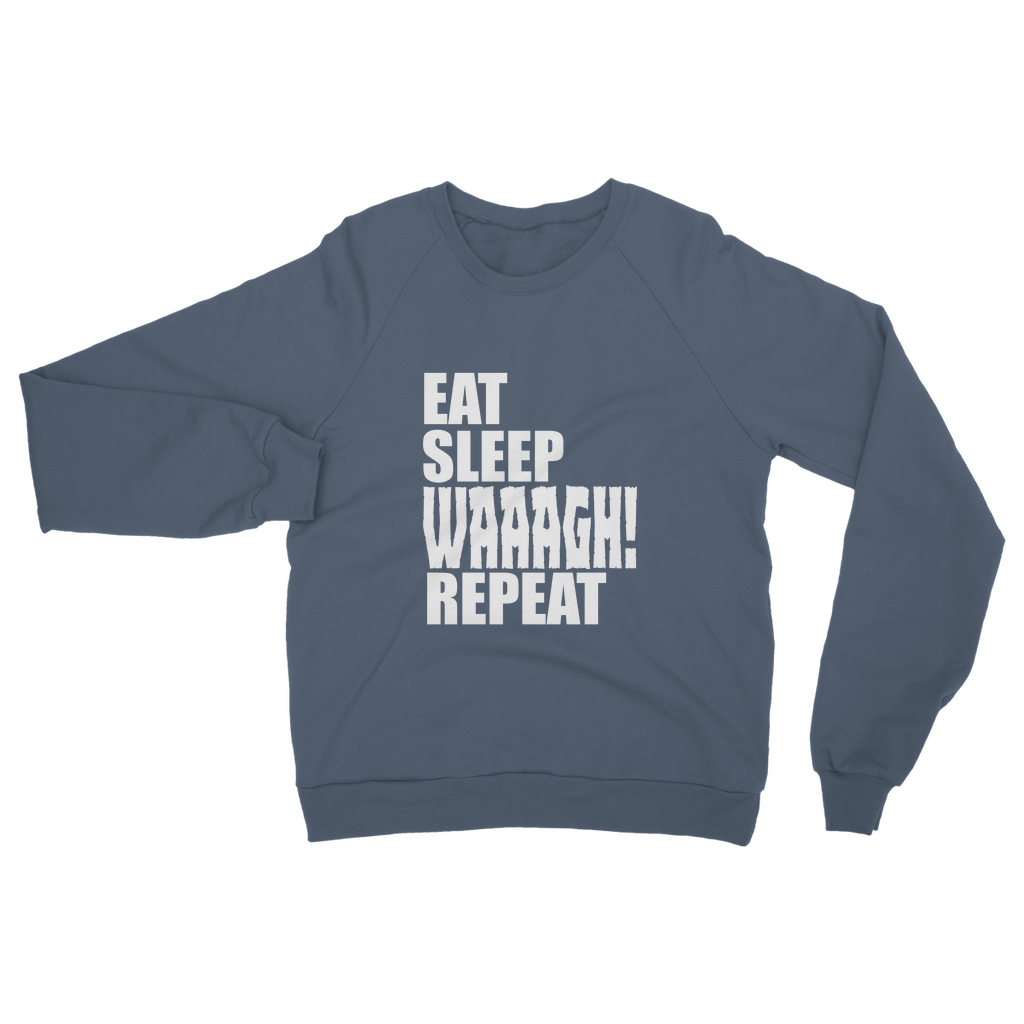 Eat Sleep Repeat Classic Adult Sweatshirt