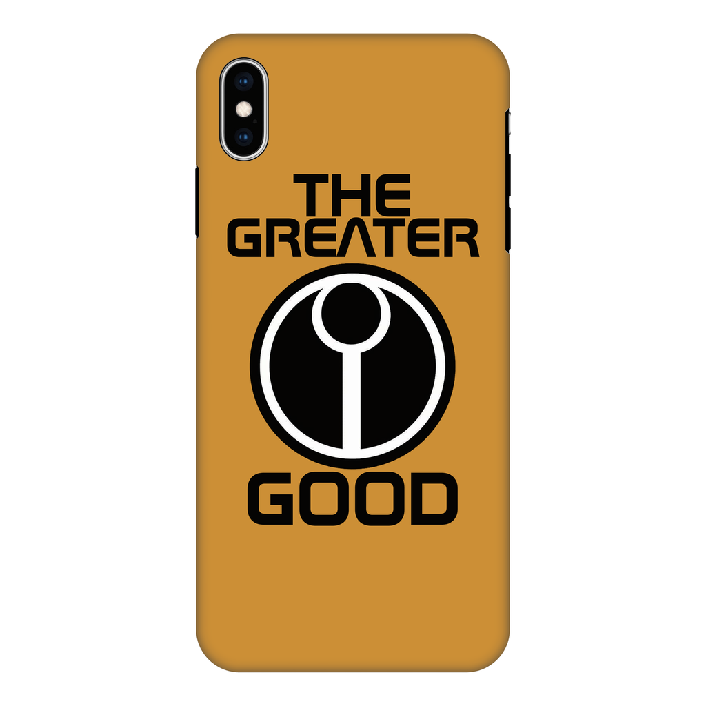 Tau Black Fully Printed Tough Phone Case
