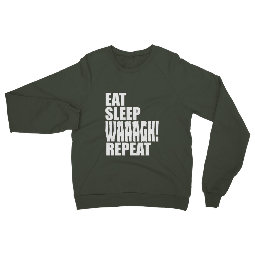 Eat Sleep Repeat Classic Adult Sweatshirt