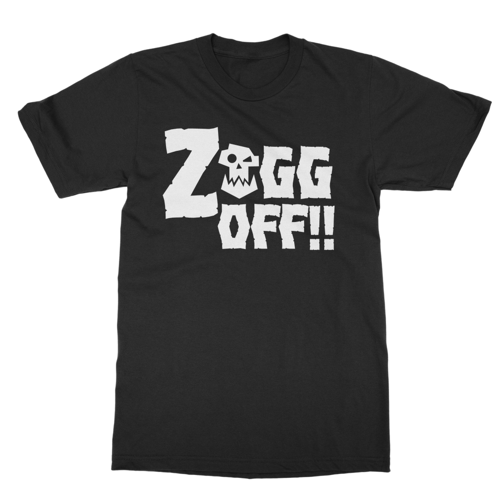 Orks | Zogg Off_| Heavy Cotton Unisex T-shirt | WH 40K