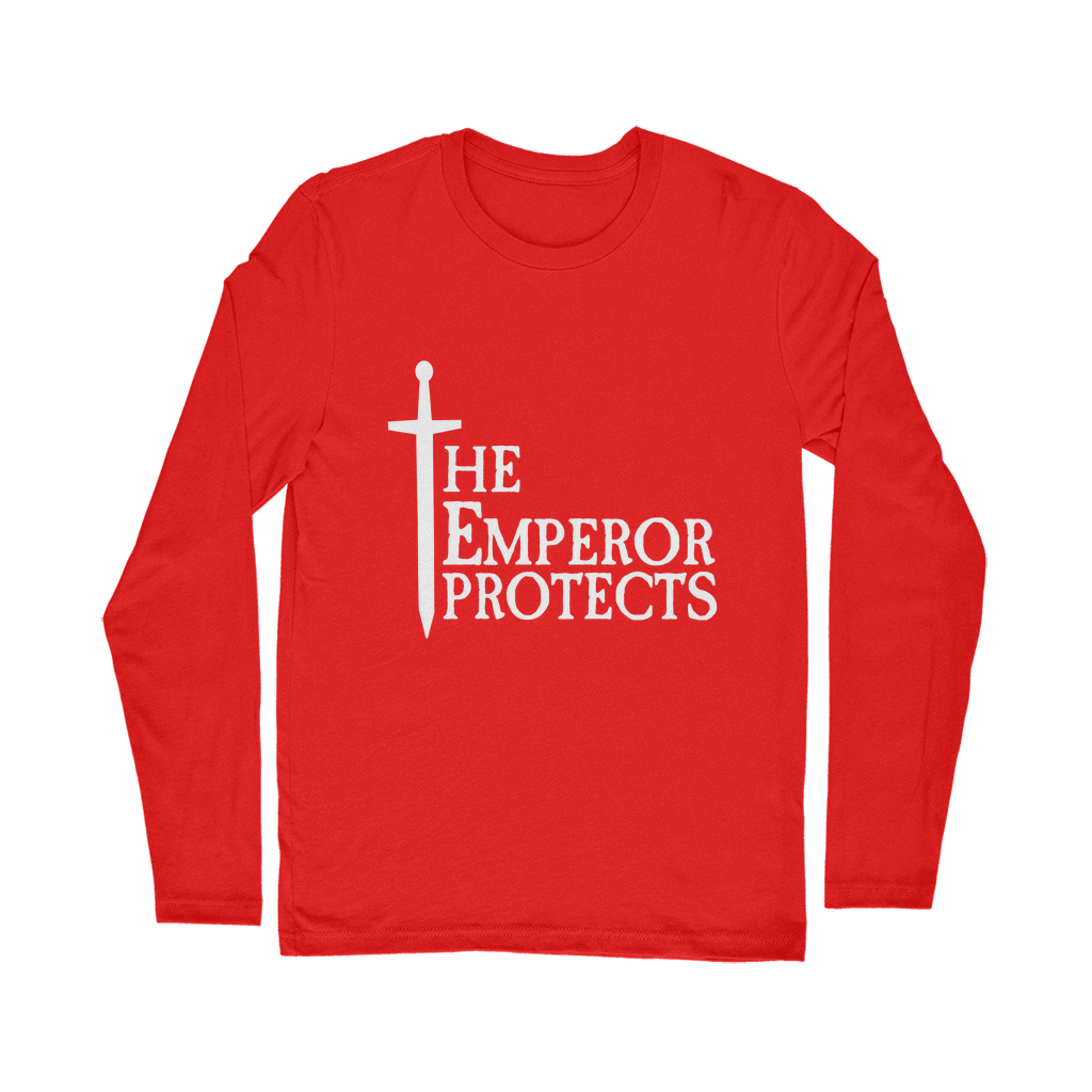 Imperium of Man | The Emperor Protects | Long Sleeve Tee | WH 40K