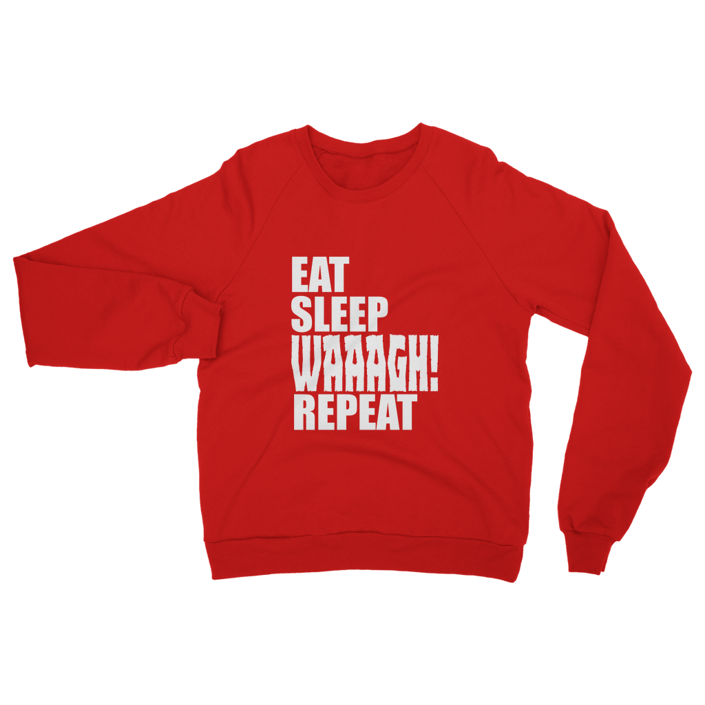 Eat Sleep Repeat Classic Adult Sweatshirt