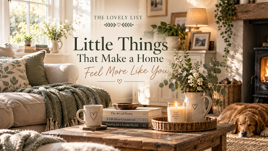 Little Things That Make a Home Feel More Like You