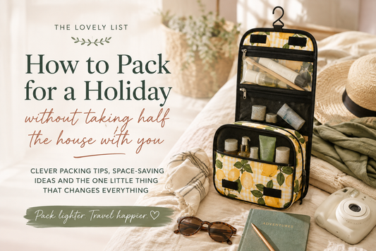 How to Pack for a Holiday Without Taking Half the House With You