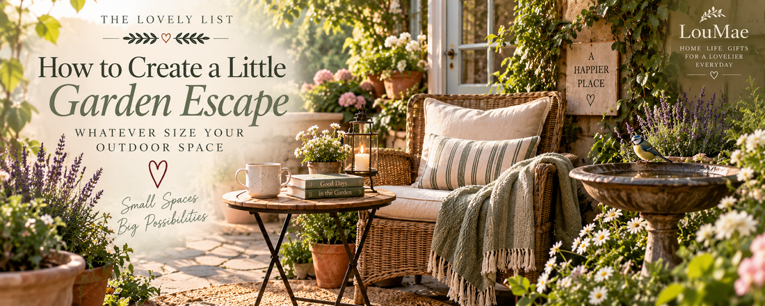 How to Create a Little Garden Escape — Whatever Size Your Outdoor Space