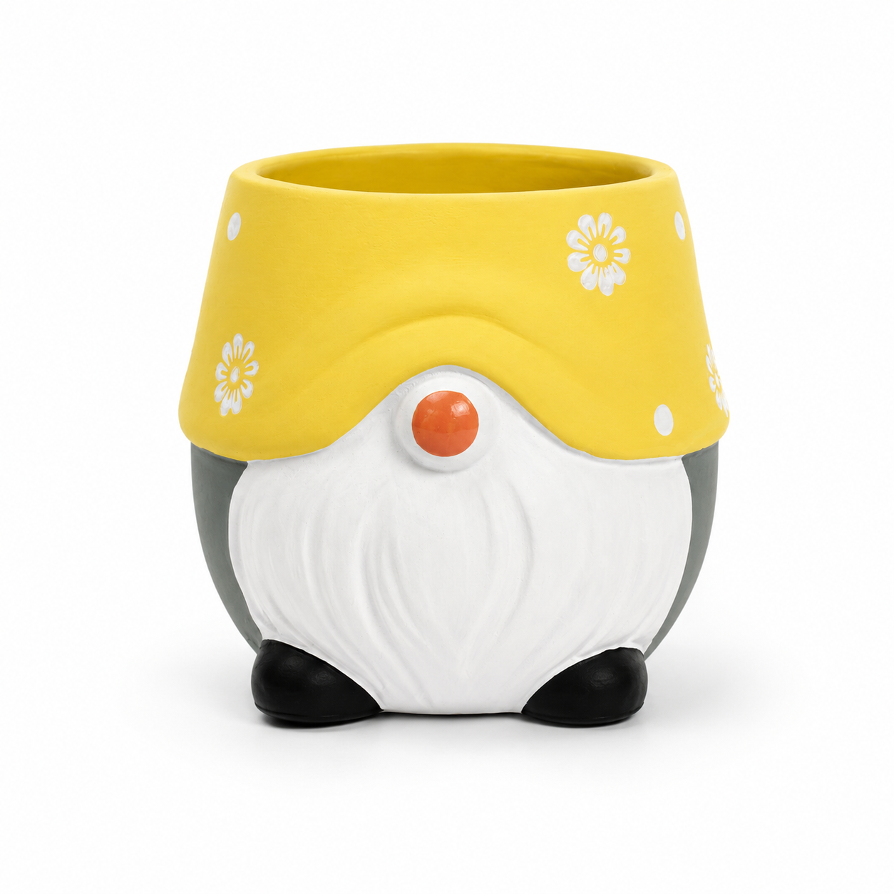 Gnome Planter Pot – Decorative Concrete Plant Pot for Indoor & Outdoor Use