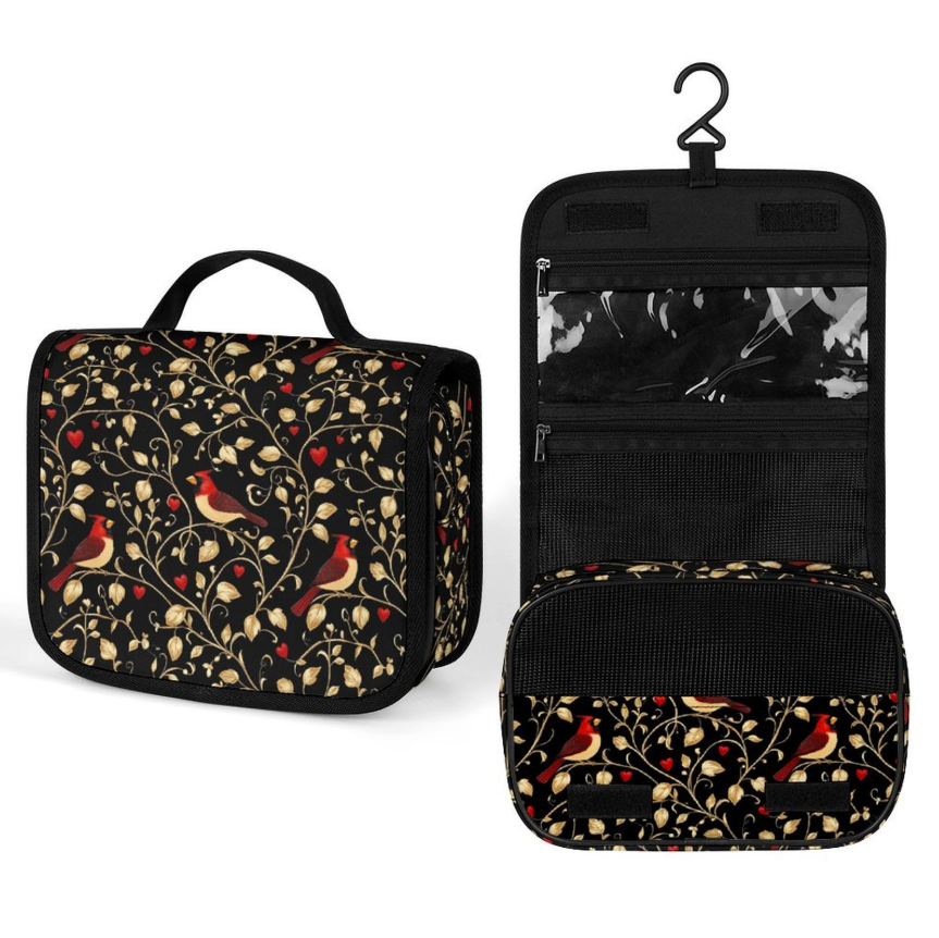 Hanging Travel Wash Bag – Toiletry & Cosmetic Organiser | Choice of Designs