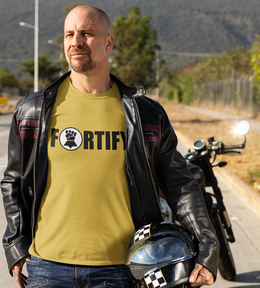 Fortify | Imperial Fists | Heavy Cotton Unisex T-Shirt | WH 40K