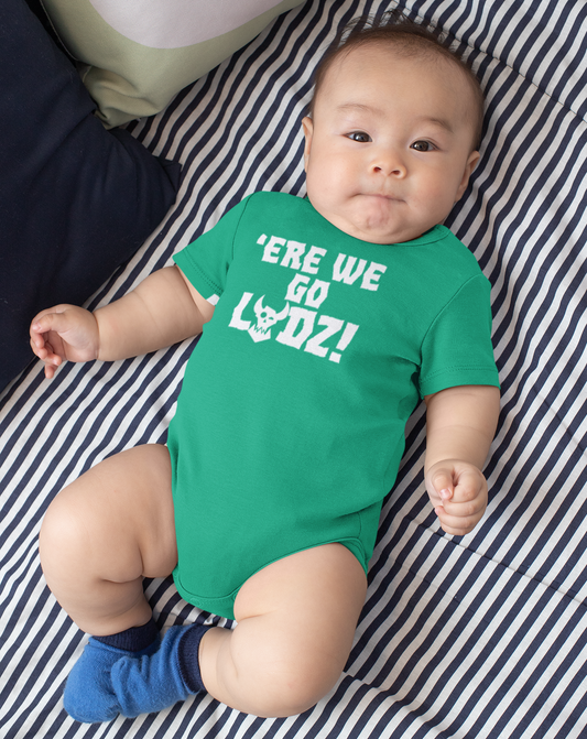 Ere we go ladz | Baby Bodysuit | Infant Envelope Neck Vest