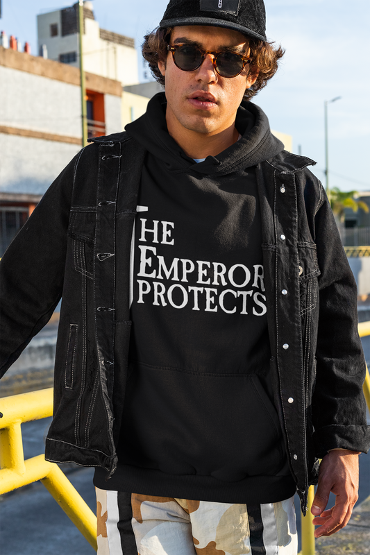 The Emperor Protects | Classic Adult Hoodie | Imperium of Man | WH40K
