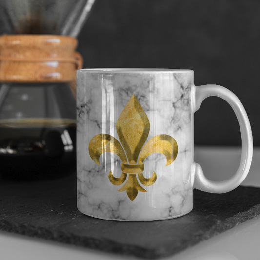 11oz Mug | Adepta Sororitas | Fleur de Lis Marble | WH40K