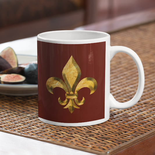 11oz Mug | Adepta Sororitas | Fleur de Lis | Red | WH 40K