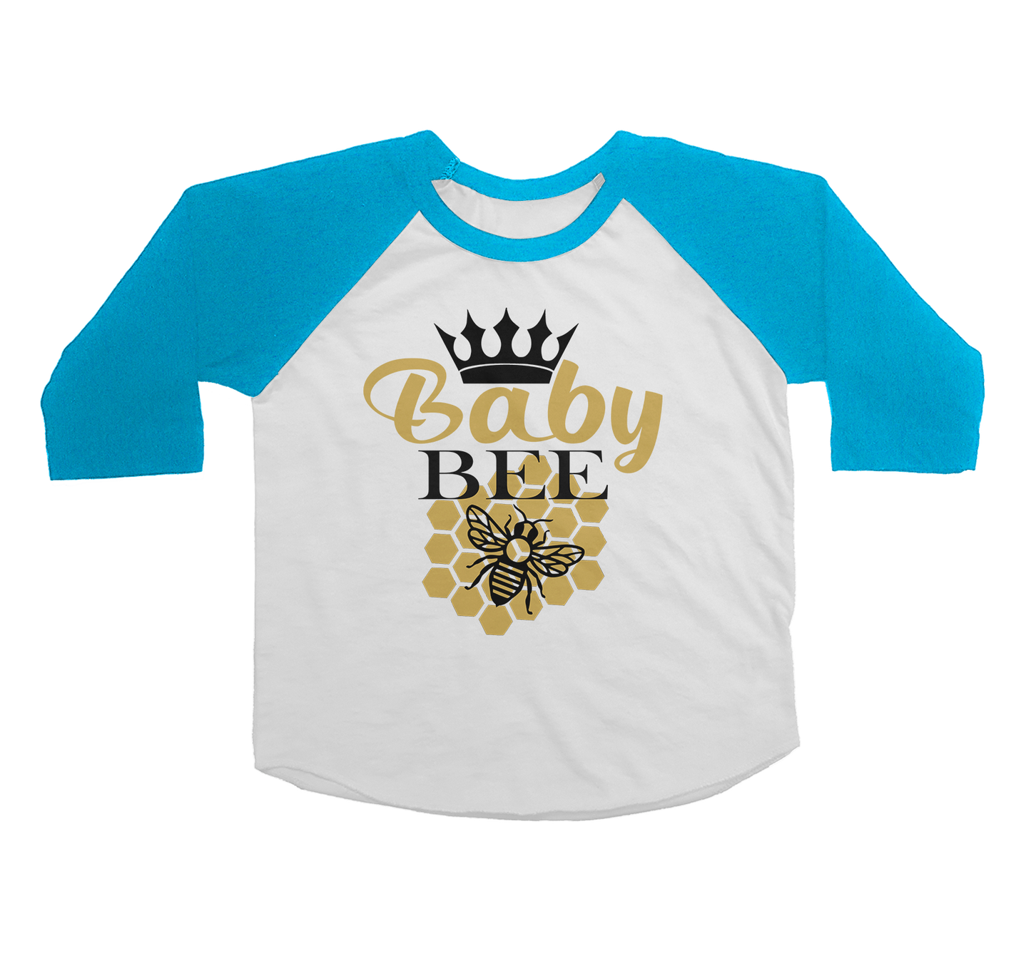 Bundle Raglan Shirts | Mum Toddler and Baby | Queen Bee