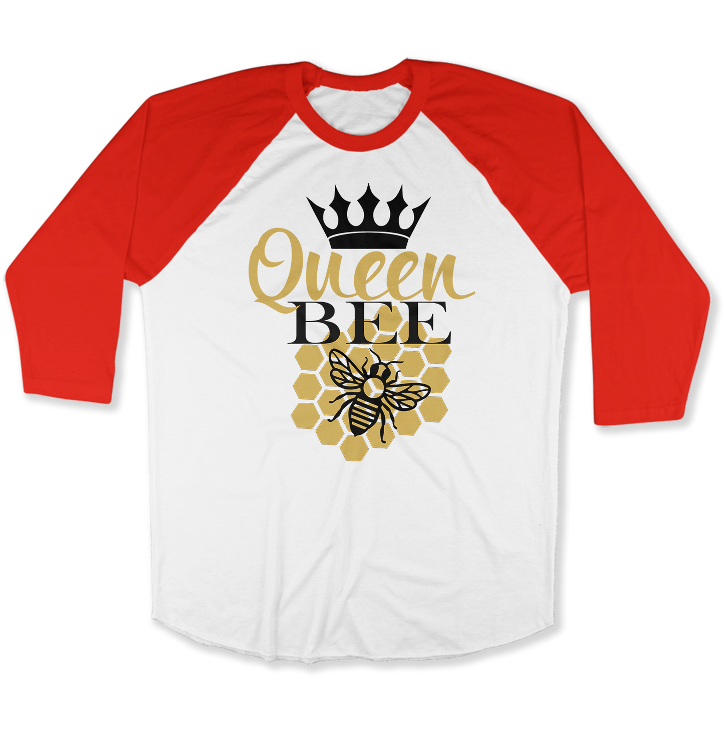 Bundle Raglan Shirts | Mum Toddler and Baby | Queen Bee