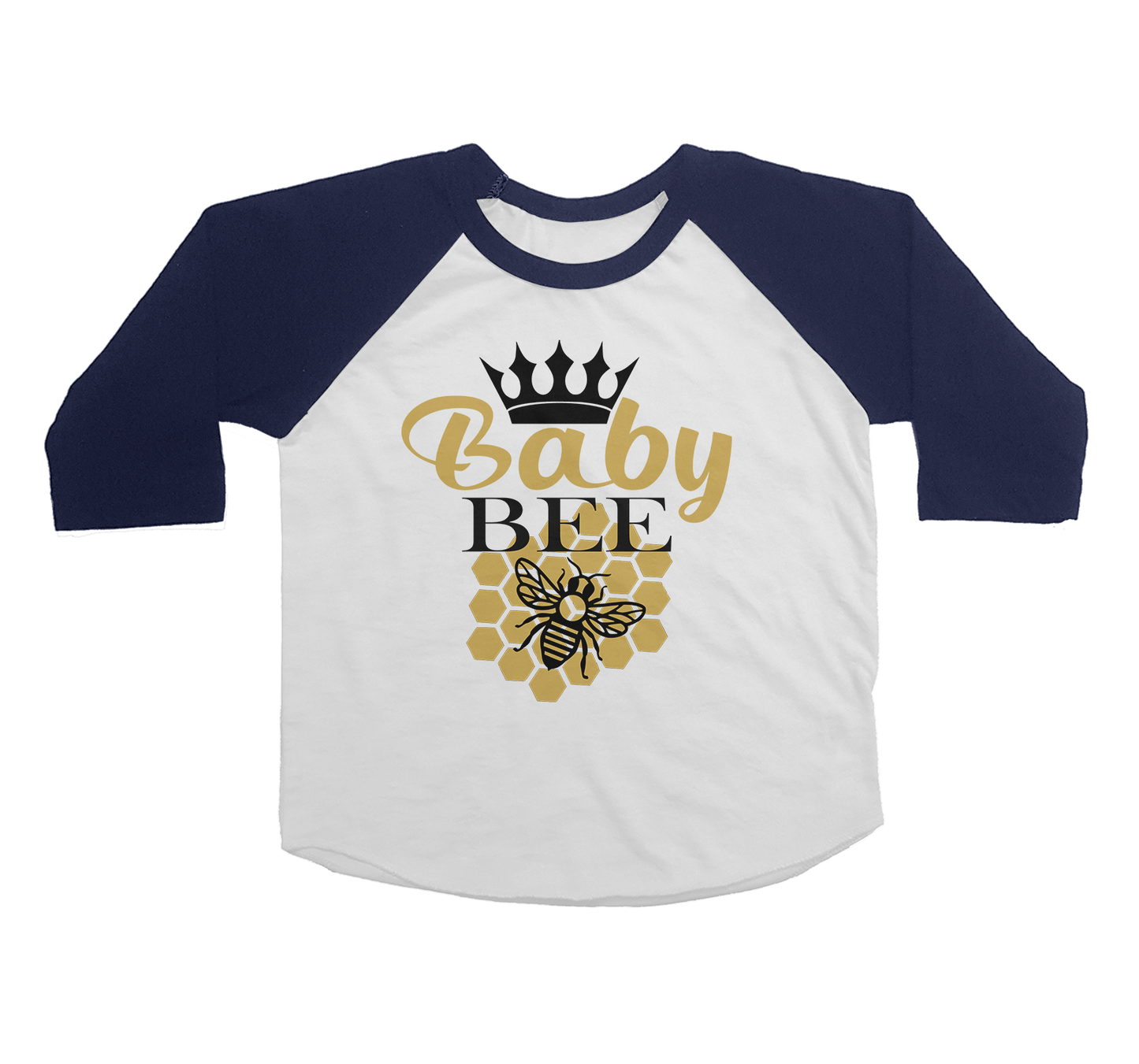Bundle Raglan Shirts | Mum Toddler and Baby | Queen Bee