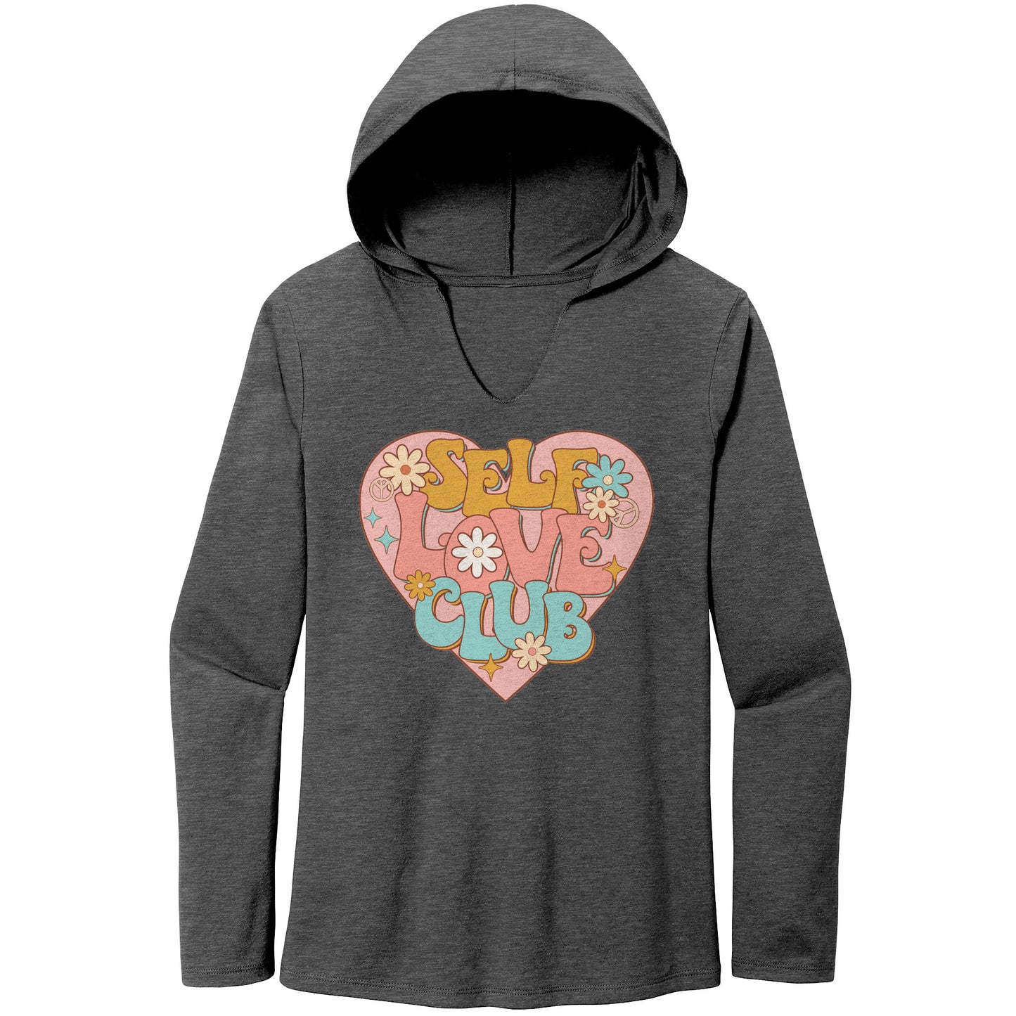 Self Love Club | Women's Perfect Tri Long Sleeve Hoodie