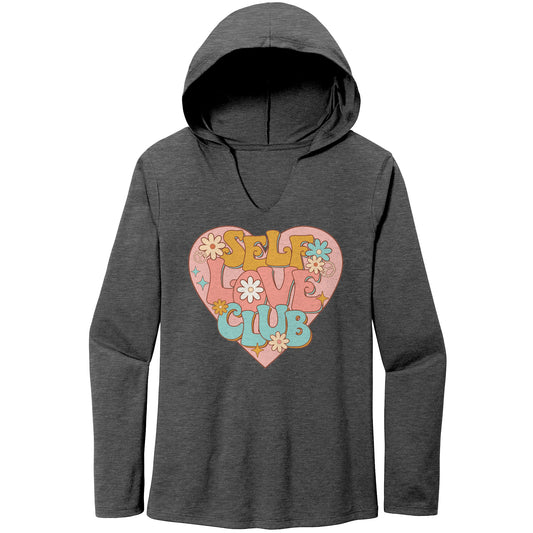 Self Love Club | Women's Perfect Tri Long Sleeve Hoodie