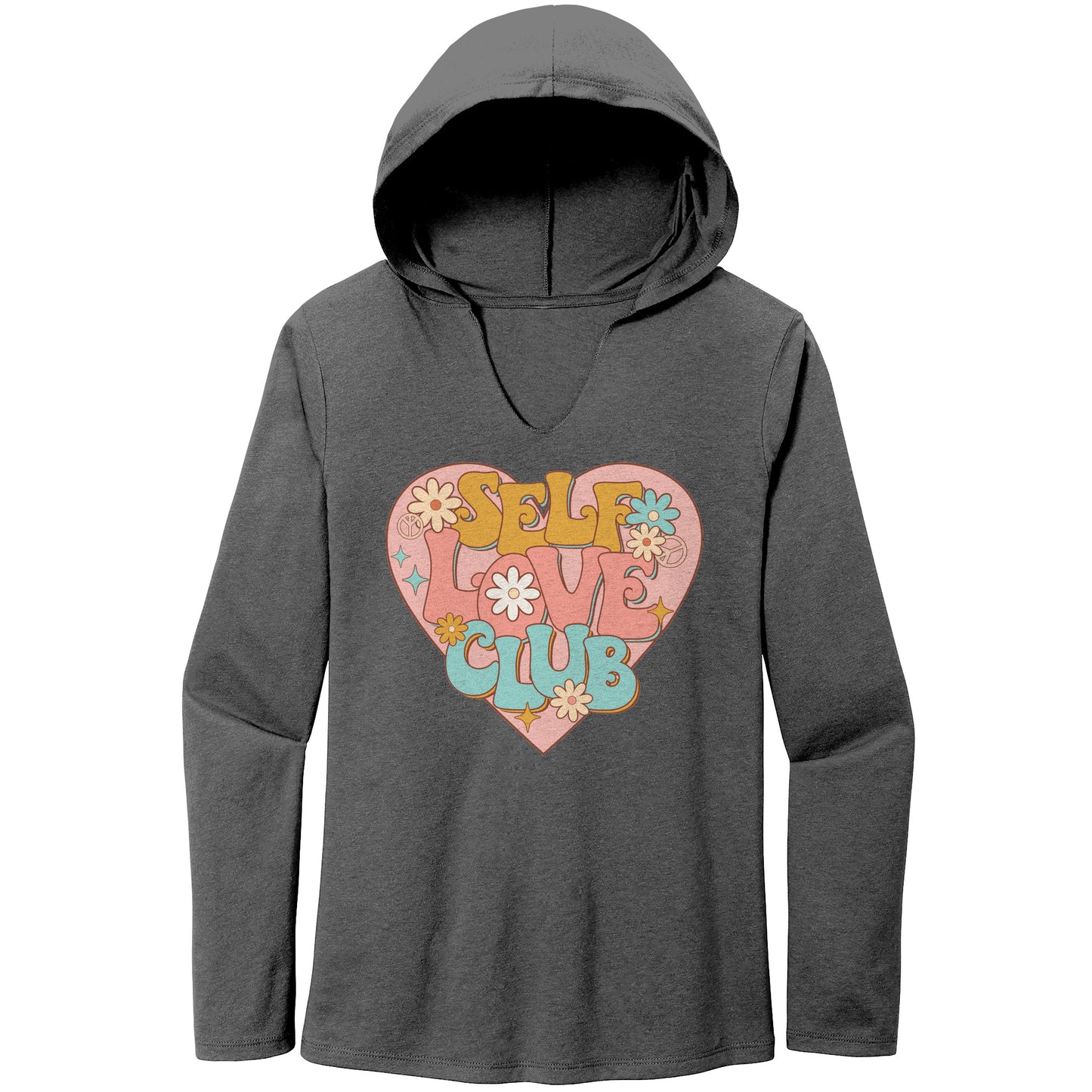 Self Love Club | Women's Perfect Tri Long Sleeve Hoodie