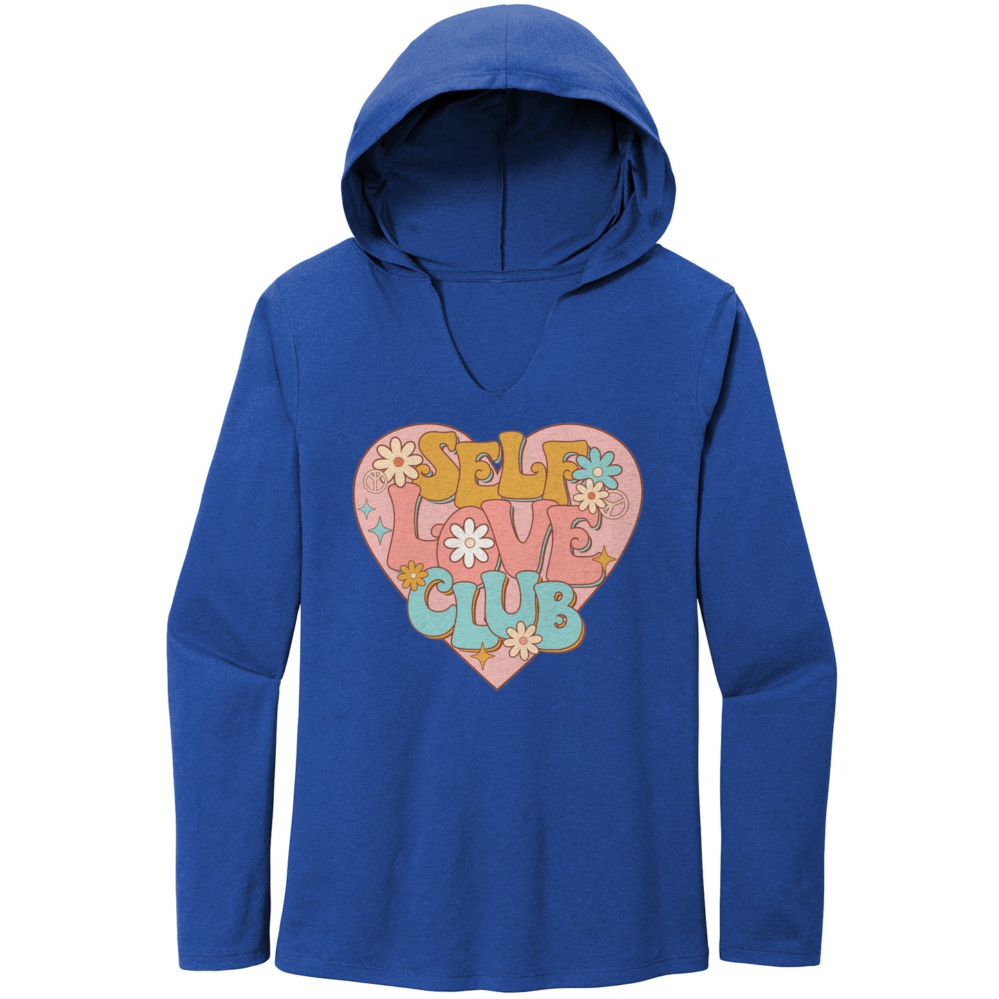 Self Love Club | Women's Perfect Tri Long Sleeve Hoodie