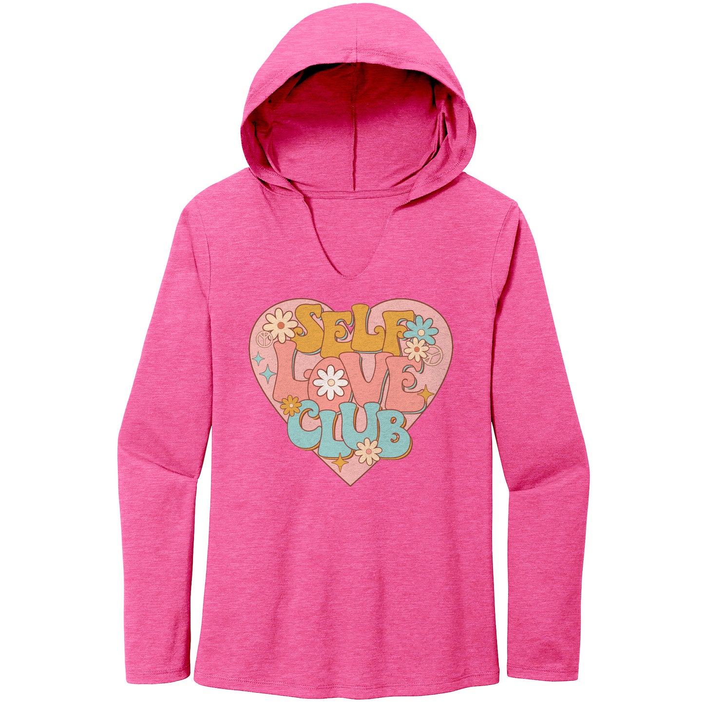 Self Love Club | Women's Perfect Tri Long Sleeve Hoodie