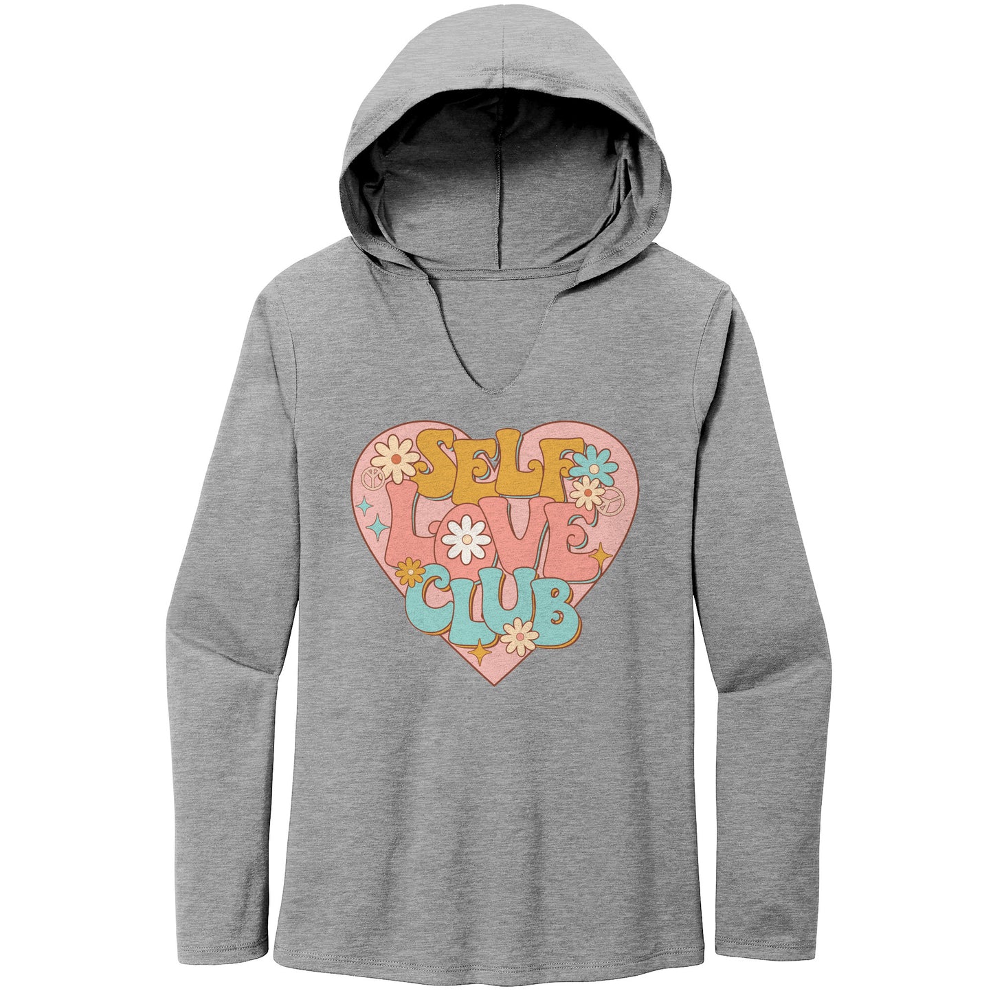 Self Love Club | Women's Perfect Tri Long Sleeve Hoodie