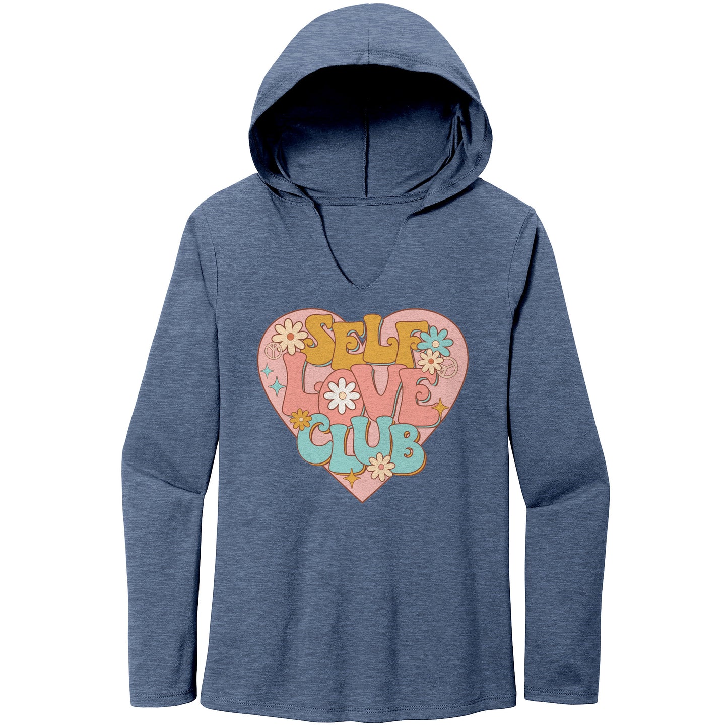 Self Love Club | Women's Perfect Tri Long Sleeve Hoodie