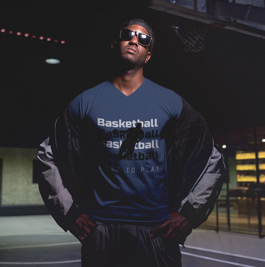 Basketball | Classic V-Neck T-Shirt