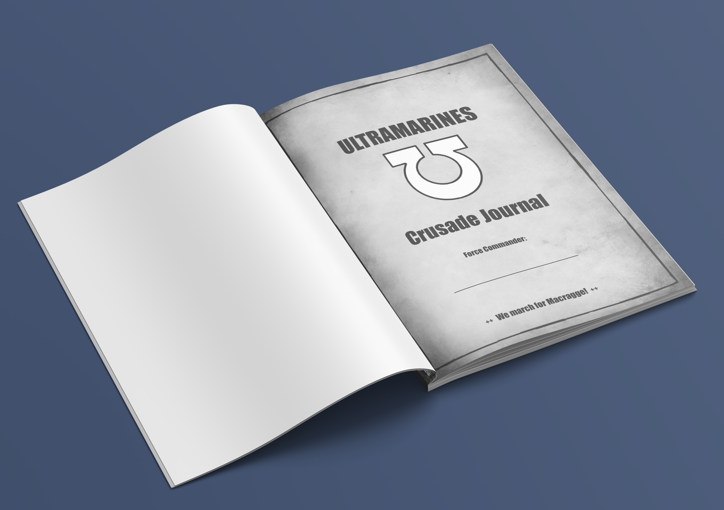 Ultramarines | Crusade Journal | WH 40k