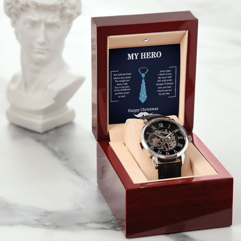 Openwork Watch | My Hero | Gift for Dad