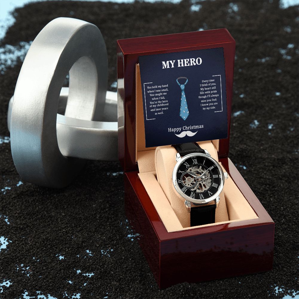 Openwork Watch | My Hero | Gift for Dad